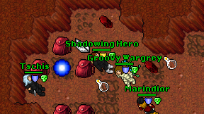 Shadowing Hero on screen