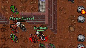 Atrox Azazel on screen