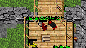 Bloodred Warlock on screen
