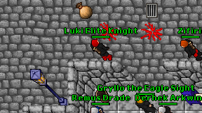 Luki Elite Knight on screen
