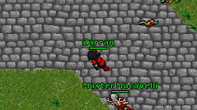 Zarran on screen