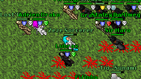 Zeze Sorcerer on screen