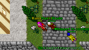 Rune child on screen