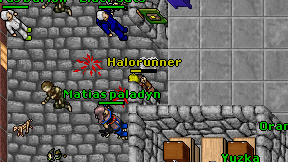 Halorunner on screen