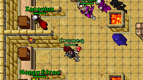 Croweq on screen