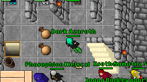Dark Azaroth on screen