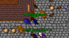 Myofus Cecan on screen