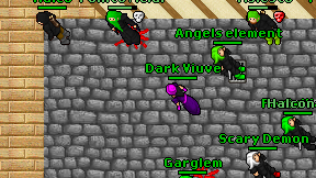 Dark Viuve on screen