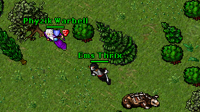 Ems Thrix on screen