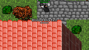 Blood Blister on screen