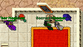 Sacred Crane on screen