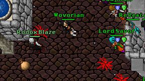 Rodox Blaze on screen