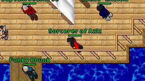 Sorcerer of Aziz on screen