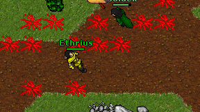 Ethrius on screen