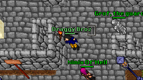 Draggy Broz on screen