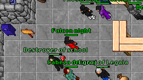 Falcon night on screen