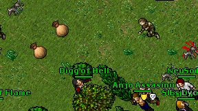 Digg of Hell on screen