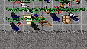 Dark Blaze on screen