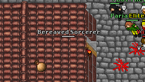 Bereaved Sorcerer on screen