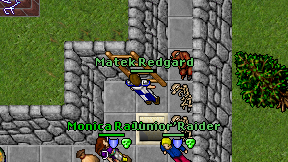 Matek Redgard on screen