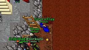 Necroflay on screen