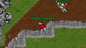 Panic Slayer on screen