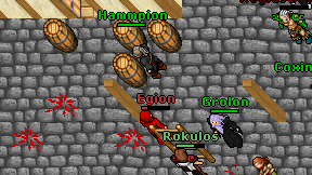 Egion on screen