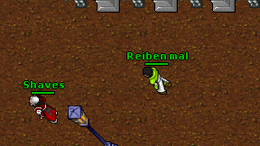 Reiben mal on screen