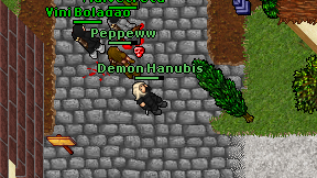 Demon Hanubis on screen
