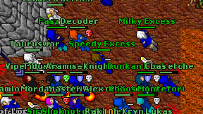 Speedy Excess on screen