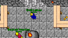 Evil Lukas on screen