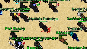 Mythic Paladyn on screen