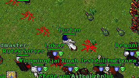 Curtan on screen