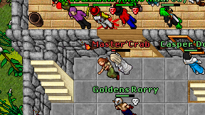 Master'Crab on screen