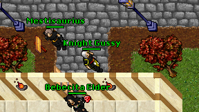 Knight Gussy on screen