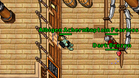 Albigen Achernar on screen