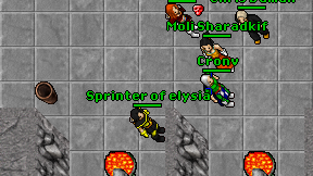 Sprinter of elysia on screen