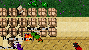 Necro Lord on screen