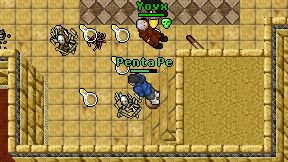 Penta Pe on screen