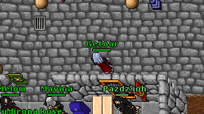 Getoar on screen