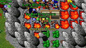 Lady Davious on screen