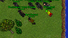 Archeos on screen