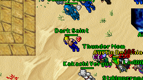 Dark Saint on screen