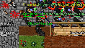 Blitz-Master on screen
