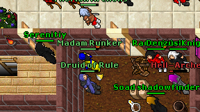 Madam Runker on screen