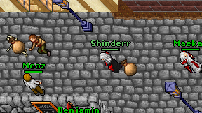 Shinderr on screen