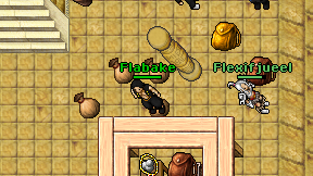 Flabake on screen