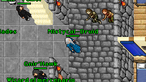 Mistycal-Druid on screen