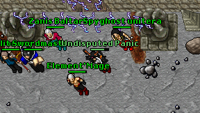 Undisputed Panic on screen