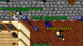 Lowca-Orshabaali on screen
